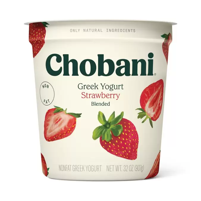 Chobani Yogurt Griego sabor Fresa 907 g / 32 oz