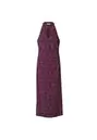 Vestido midi jacquard