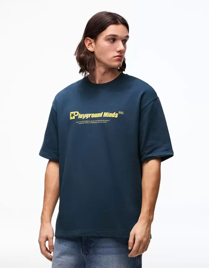 Camiseta manga corta print