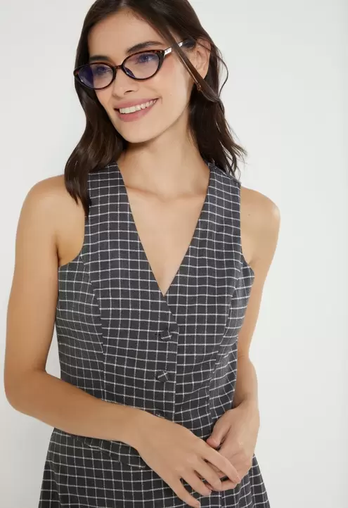 Chaleco para mujer con ajuste en espalda