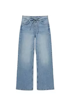 Jeans corsario tiro bajo