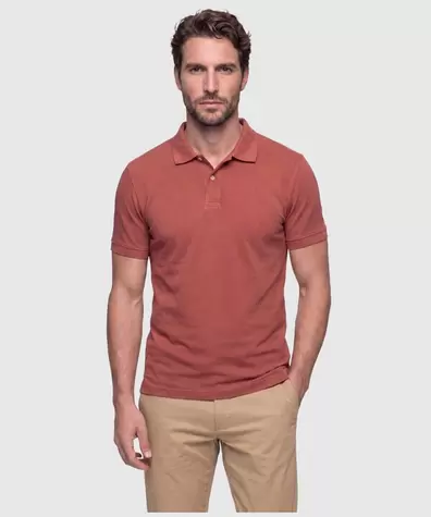 Polo con Bordado Para Hombre