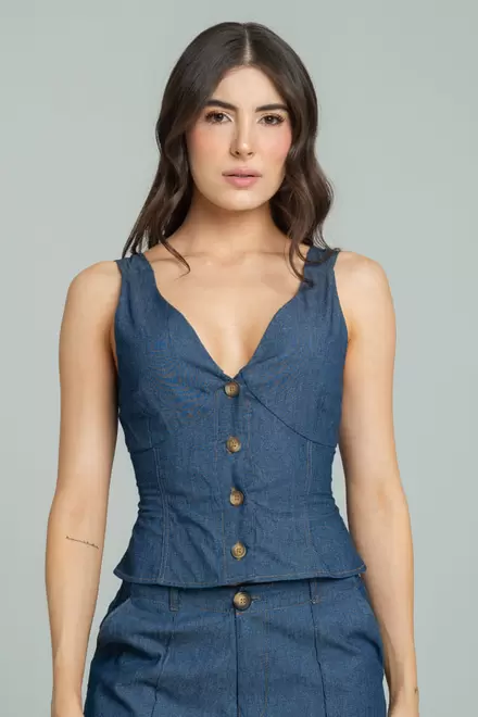 TOP DENIM ALASKA