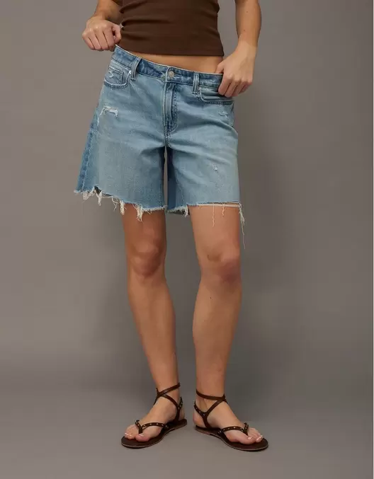 Jort Baggy tiro bajo de 8 pulgadas Ae