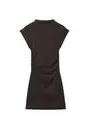 Fitted Short Dress with Ruched Detail