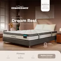 Colchón comodisimos dream rest king