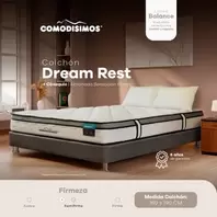 Colchón comodisimos dream rest queen