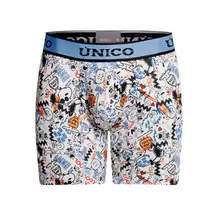 BOXER MEDIO DRAWING BLANCO