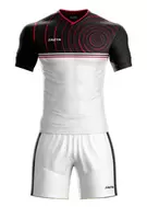 Uniforme Retro 25 Rojo Blanco Negro