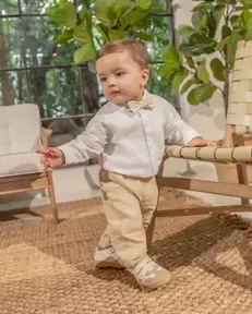 Conjunto Pantalón y Camisa para Recién Nacido