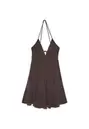 Vestido corto escote espalda