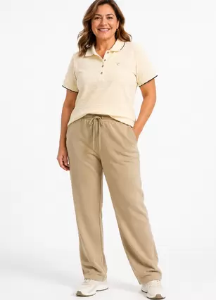 Camiseta polo silueta amplía 23750B