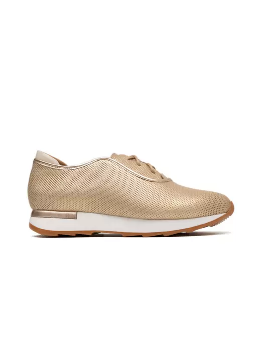 Tenis casuales de cuero texturizado para mujer REF LBT1153GM