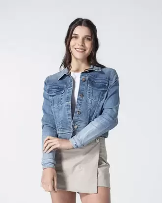 Chaqueta Denim Slim Kan