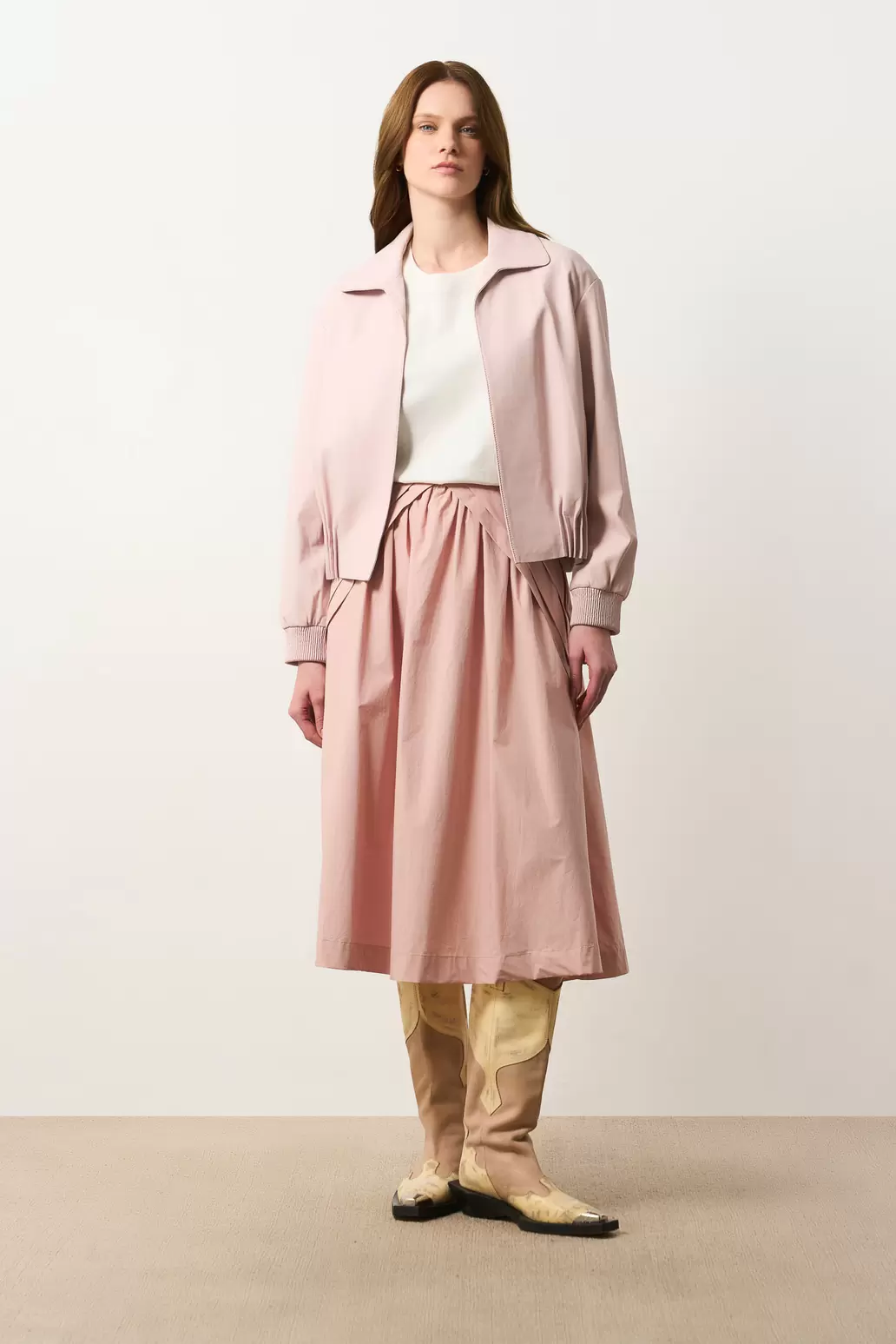 Chaqueta Bomber oversized para mujer Pearl