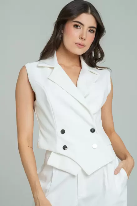 CHALECO CRUZADO ALHIRA