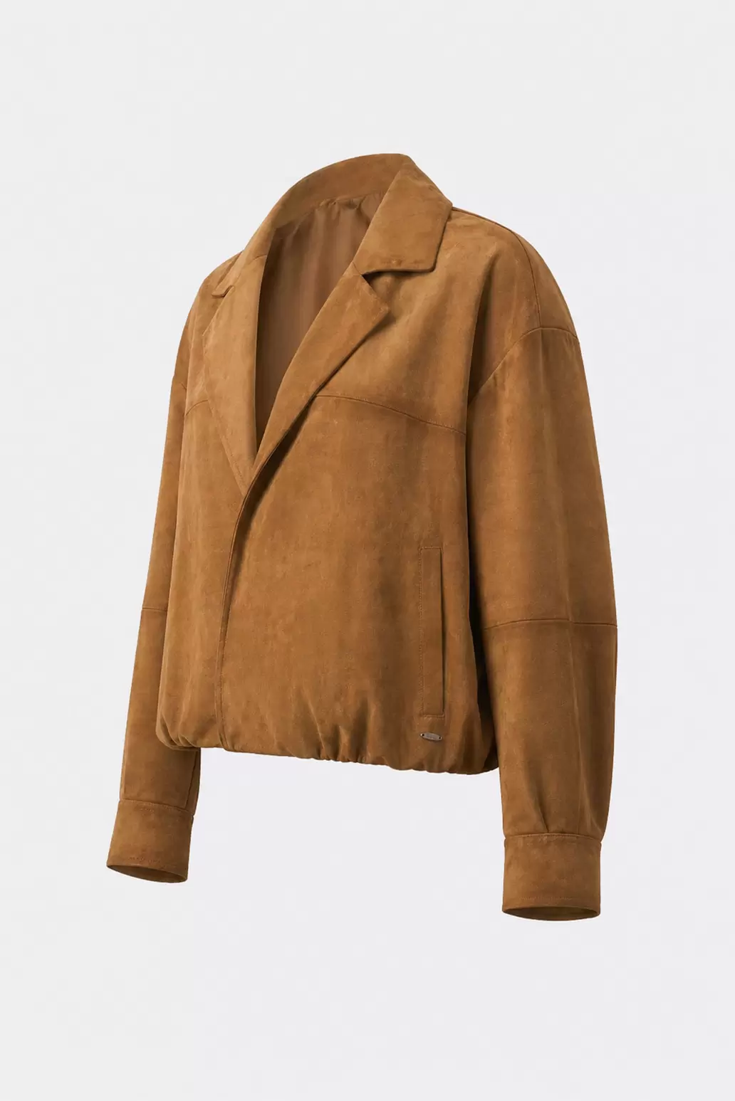 Chaqueta bomber de gamuza para mujer Serrano