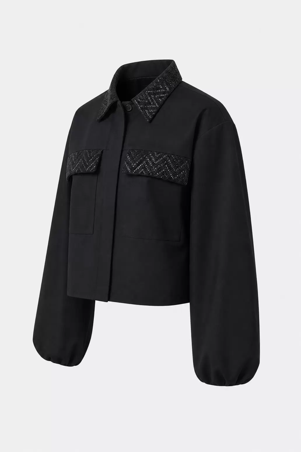 Chaqueta Senda trucker para mujer oversized