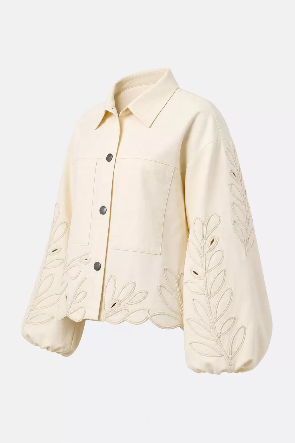Chaqueta en dril para mujer Runas