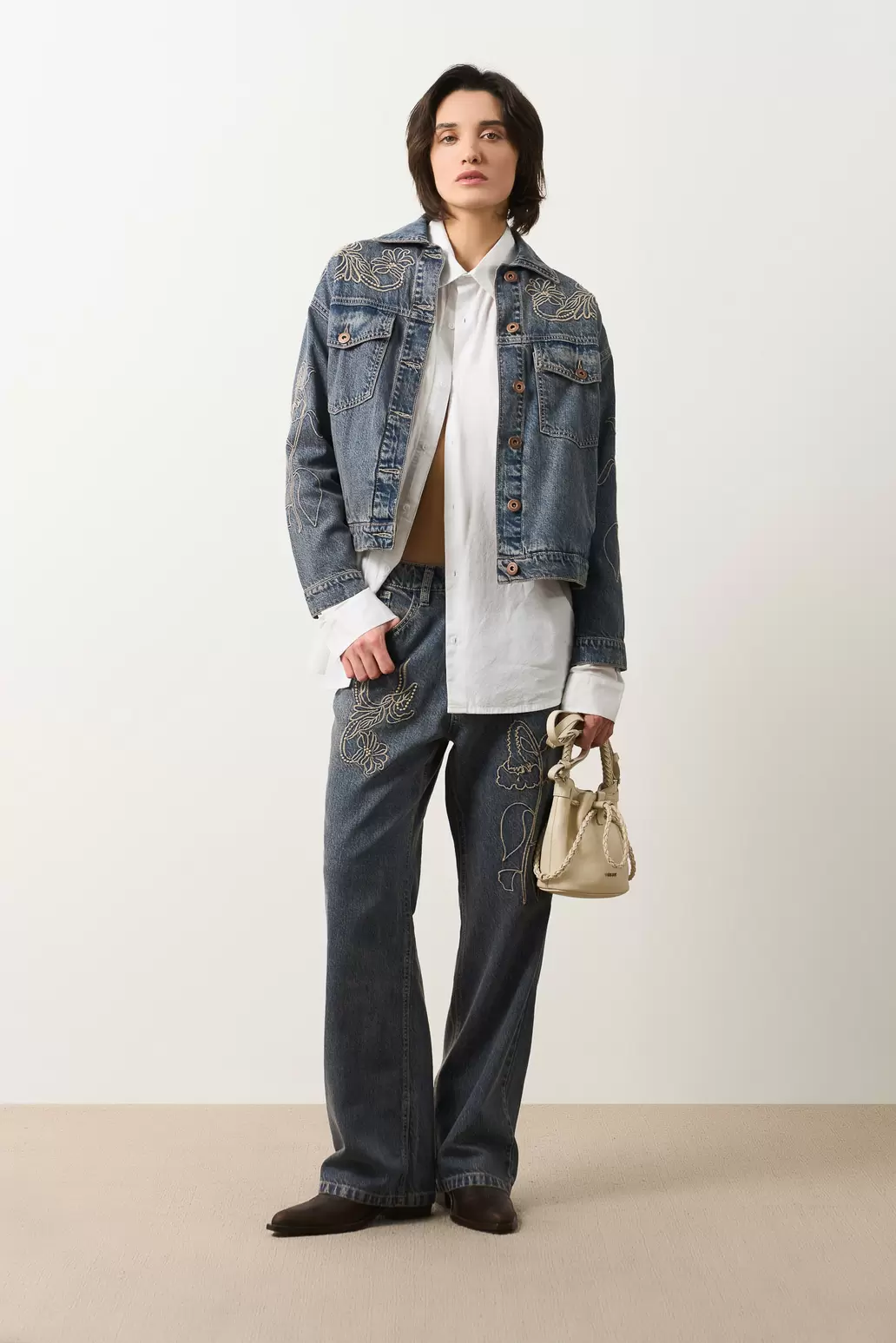 Chaqueta en denim para mujer Sesasi