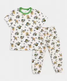 Pijama Camiseta y Pantalón Para Bebé Niño