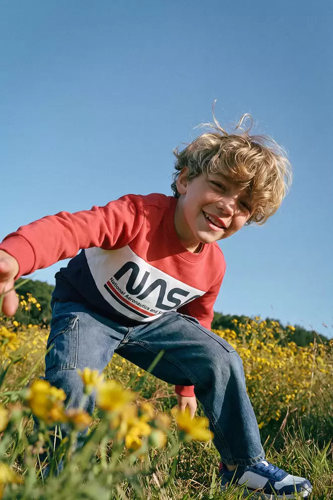 JEAN DE MIC AZUL PARA NIÑO