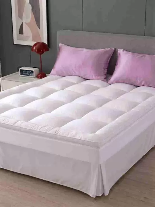 Protector Cubre Colchón 1.40 x 1.90 Topper Cama Doble