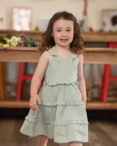 Vestido Corto Para Bebé Niña