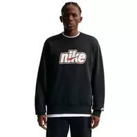 Nike Buzo Club Ft Crew Futbol Hombre Negro