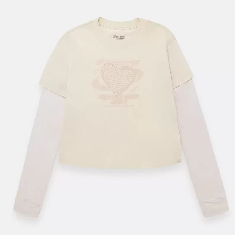 Camiseta manga larga para niña