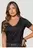 Camiseta Mujer Negro Mp 112590