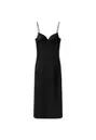 Vestido midi ajustado