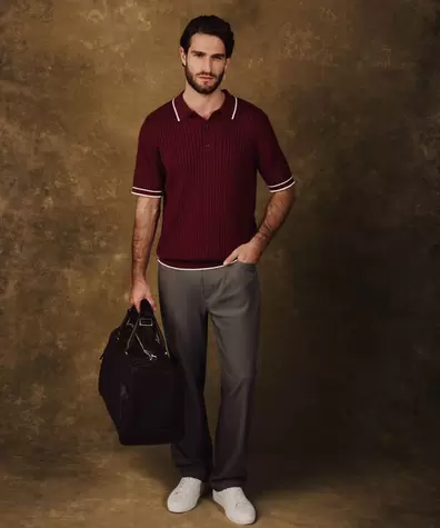 Pantalón Casual Regular Fit Para Hombre