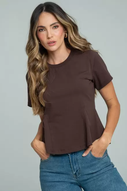 CAMISETA PEPLUM