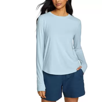 SUETER MUJER/ SOLARFOIL TEE ML / EDDIE BAUER