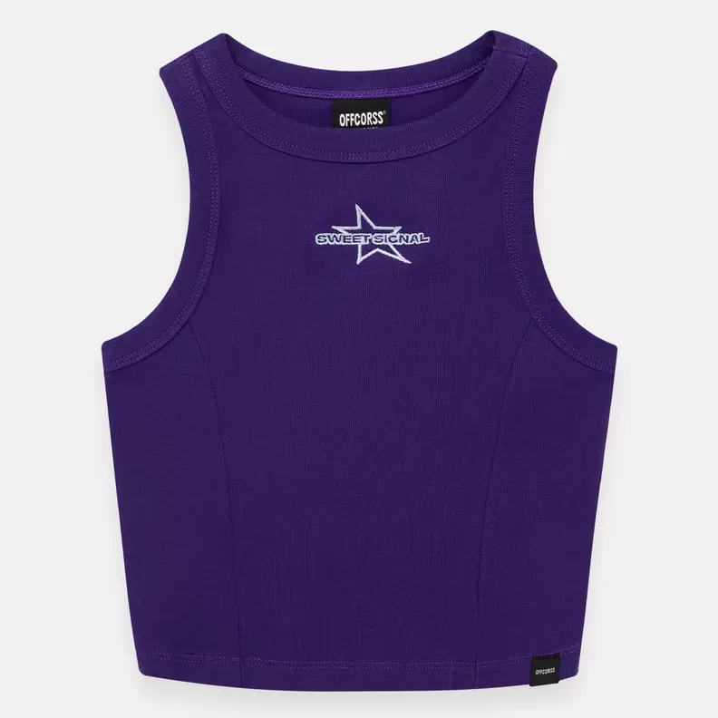 Camiseta croptop para niña manga sisa