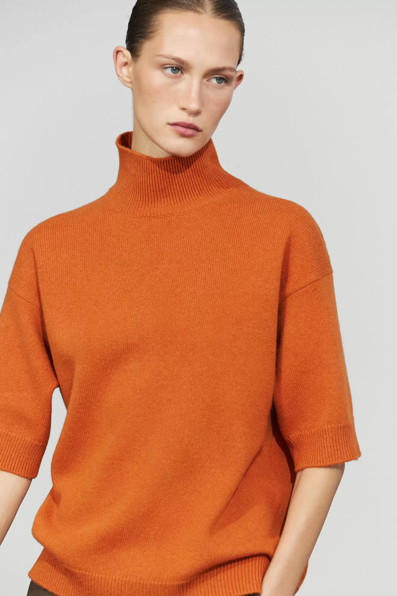 Jersey punto manga corta oversized