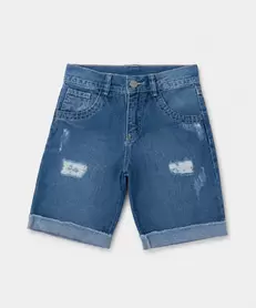 Bermuda Indigo Para Niño