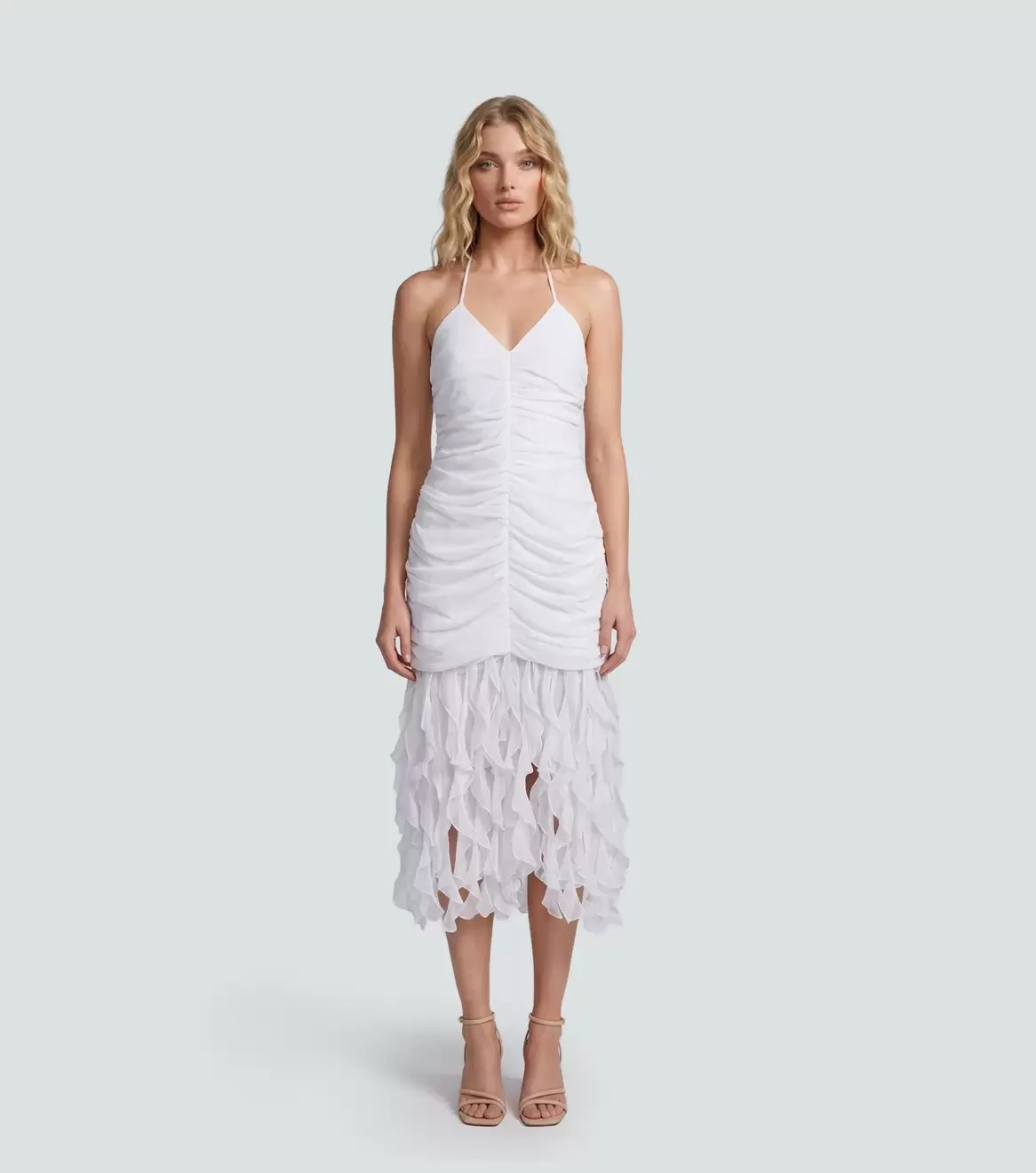 Vestido Ajustado Bodycon Unicolor Derek