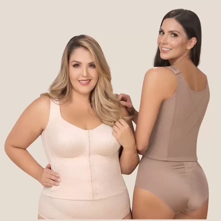Brasier Largo Corrector de Postura con Tiras Acolchadas