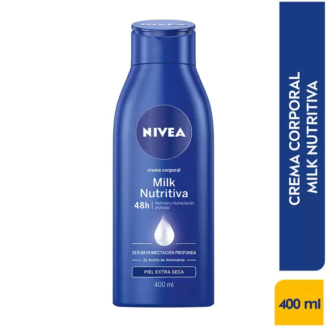 Crema Body Milk Almendras 400 mL