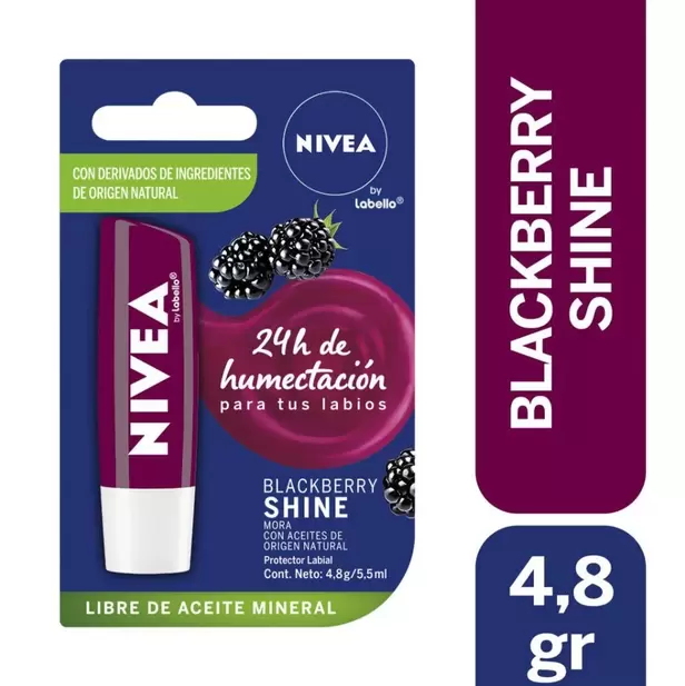 Protector Labial Blackberry Shine