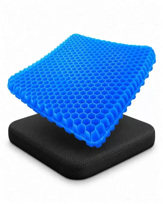 Cojín Ortopédico Ergonómico para Coxis y Espalda