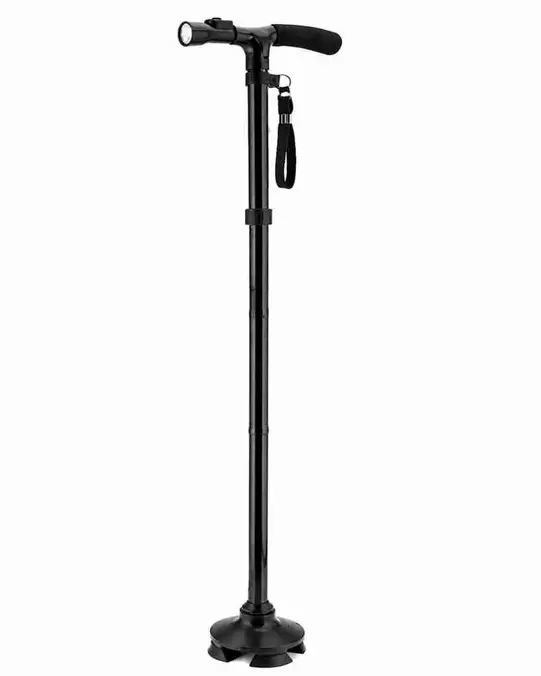 Bastón Plegable Con Luz LED