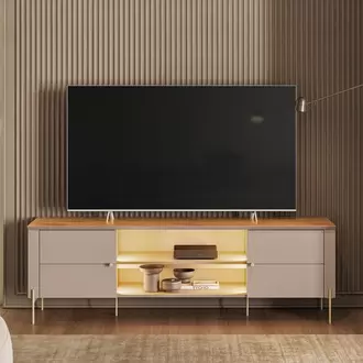 Mesa de TV Brasilia | Mueble de TV importado | Mueble multifuncional con almacenamiento