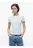 Camiseta Celeste Slim De Punto Con Logo Tommy Jeans