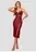 Vestido Largo Mujer Merlot Mp 112526