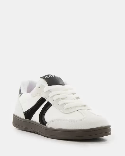 Tenis Retro Court - BLANCO X NEGRO