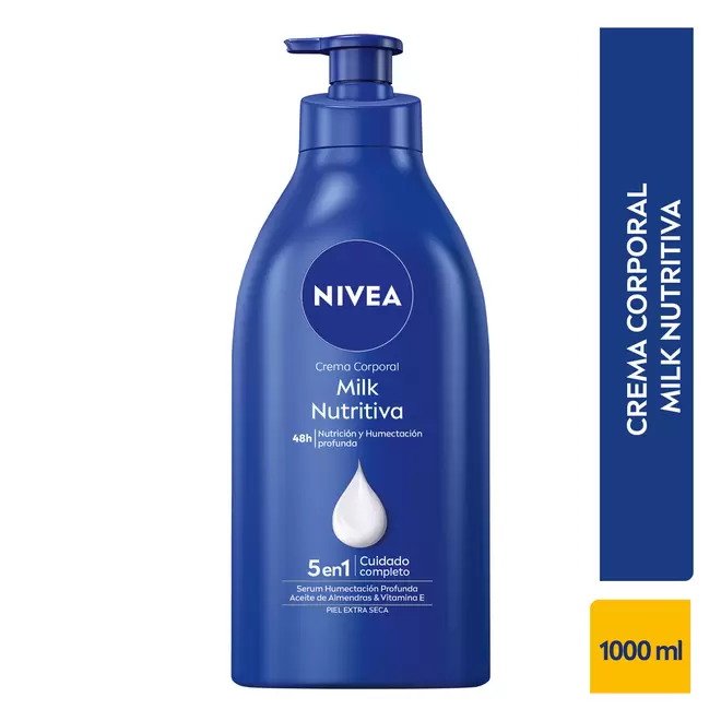 Crema Body Milk Piel Extremadamente Seca 1000 mL