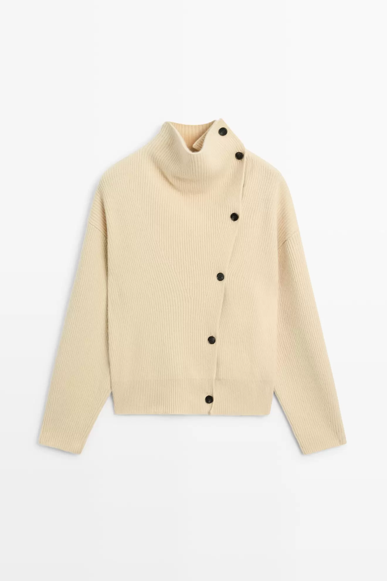 Jersey detalle botones 100% cashmere